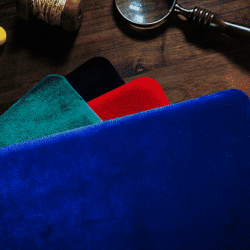 Suede Leather Mini Pad / Groen