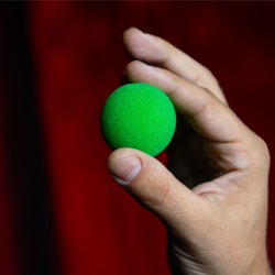 Magic Sponge Balls 4 pack Groen ( 2" / 5cm )