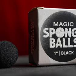 Magic Sponge Balls 4 pack Zwart ( 1" / 2,5cm )