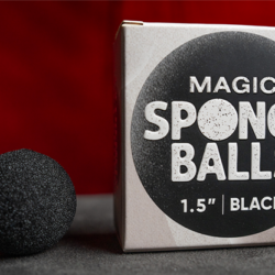 Magic Sponge Balls 4 pack Zwart ( 1,5" / 3,8cm )